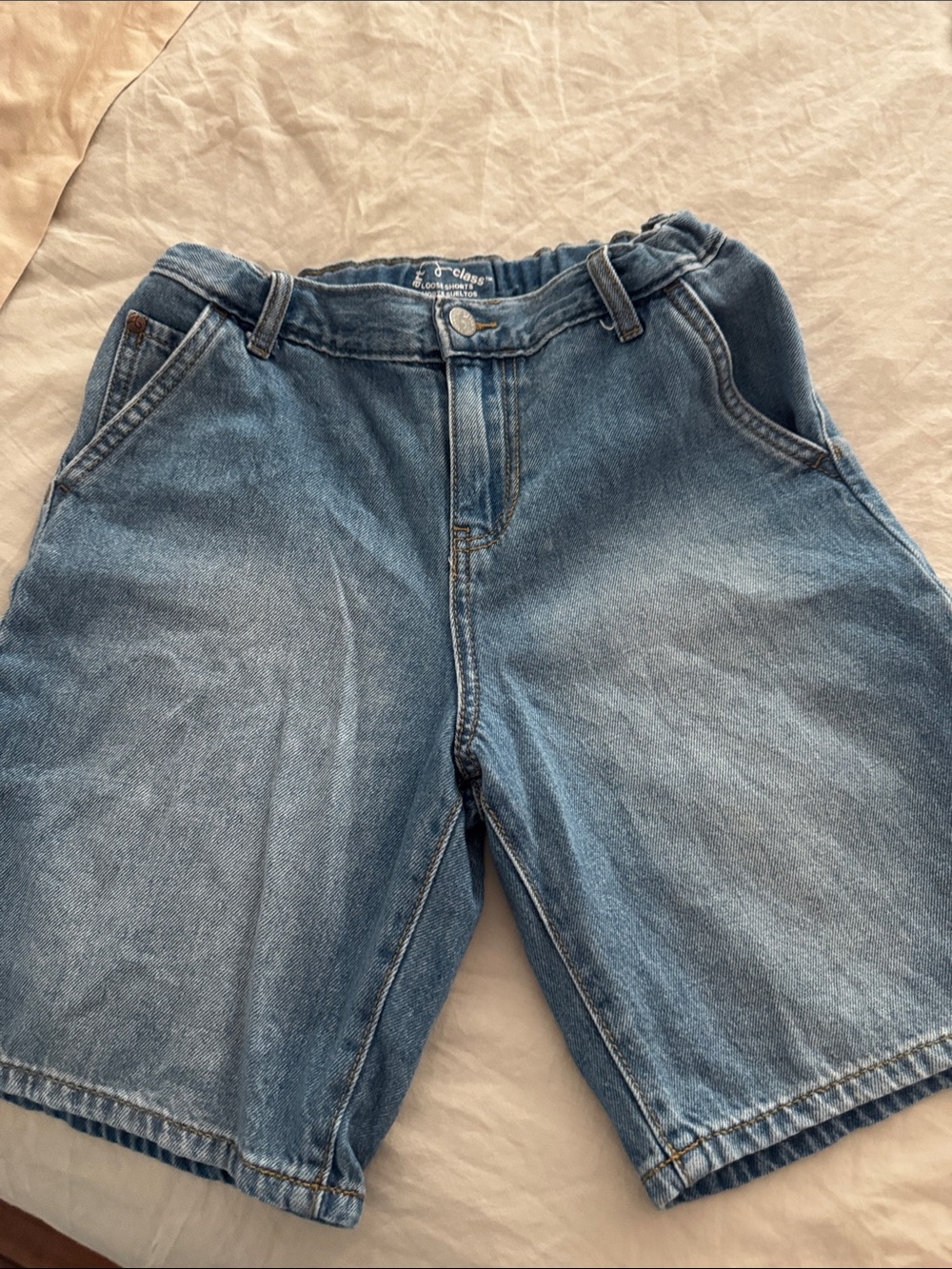 Classic Kids Denim Shorts - Blue